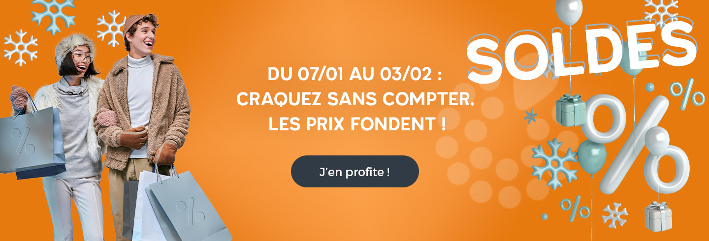 Les Soldes d'hiver vous attendent dans votre centre commercial, du 7 janvier au 3 février 2026