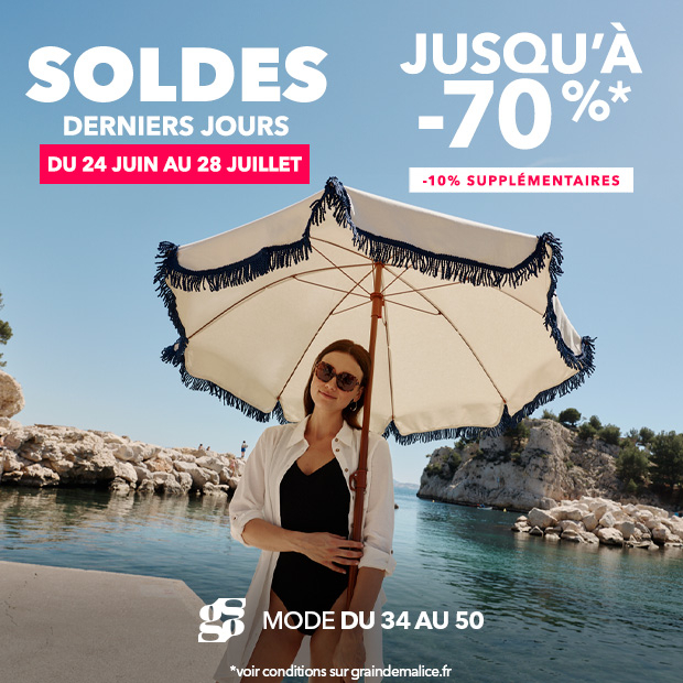 Soldes : dernière démarque chez Grain de Malice